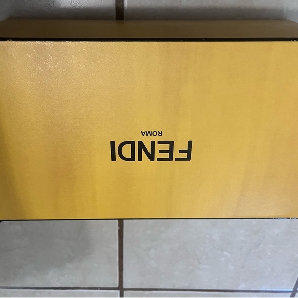 Denim Fendi Sandals - Picture 8 of 9